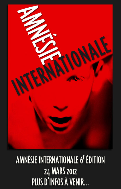 Amnésie Internationale 6e édition